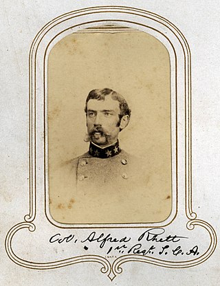 <span class="mw-page-title-main">Alfred M. Rhett</span> Confederate officer (1829–1889)