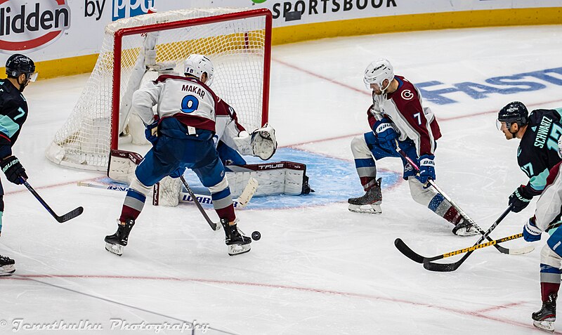 File:Colorado Avalanche at Seattle Kraken - 2023-04-24 - Round 1 Game 4 - Jordan Eberle game winning goal (52846893395).jpg