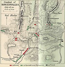 Combate de Roncesvalles por Charles Oman 1922.jpg