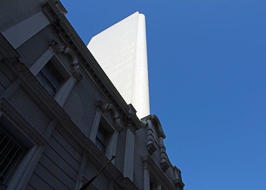 Concrete skyscraper in Cape Town city centre