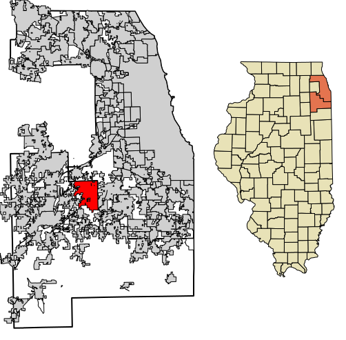 File:Cook County Illinois Incorporated and Unincorporated areas Homer Glen Highlighted.svg