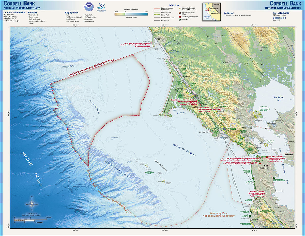 Cordell Bank National Marine Sanctuary - Wikipedia