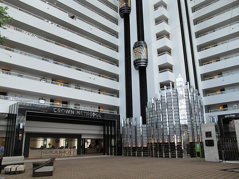 File:Crown Metropol Perth foyer 1 with lifts.jpg