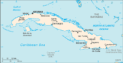 Miniatiūra antraštei: Kubos geografija