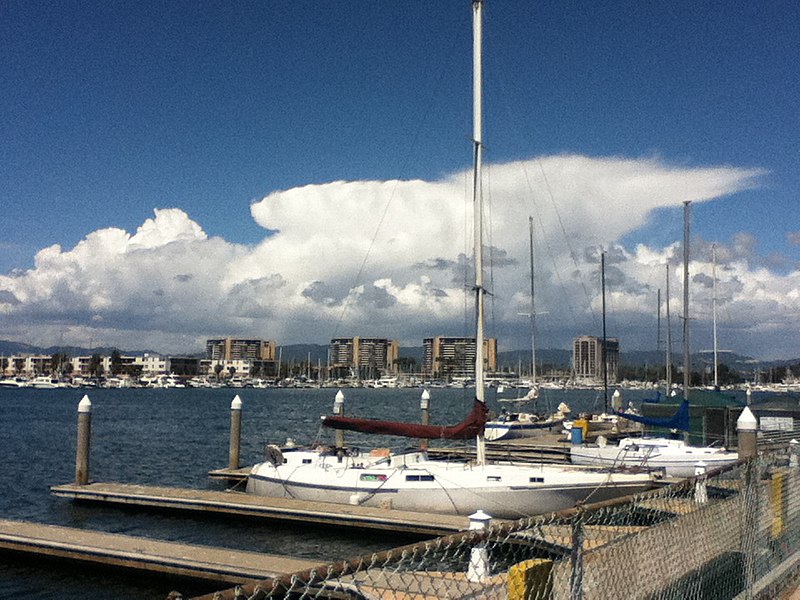 File:Cumulonimbus clouds seen from Marina del Rey.jpg