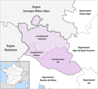 Département Vaucluse: Geographie, Geschichte, Wappen
