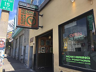 <span class="mw-page-title-main">DNA Lounge</span> Nightclub and pizza restaurant in San Francisco, California