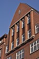Deutsch: Giebel des Gebäudes Dammtorwall 13 in Hamburg-Neustadt.