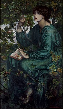 The Day Dream (1880). The sitter is Jane Morris. Dante Gabriel Rossetti - The Day Dream - Google Art Project.jpg