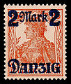 1920, MiNr. 43II