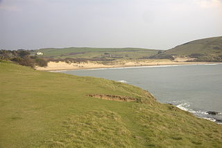 Daymer Bay Bay and beach in north Cornwall, England