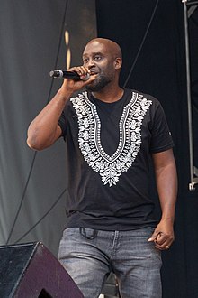 Kelvin Mercer aka Posdnous van De La Soul op Gods of Rap 2019 in Berlijn, Duitsland