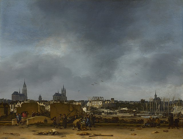 Egbert van der Poel: A View of Delft after the Explosion of 1654