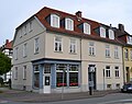 Half-timbered residential and commercial building