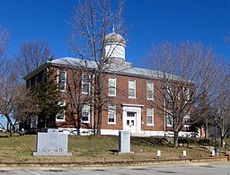 Dickson Countys domstolshus i Charlotte.