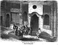Die Gartenlaube (1860) b 181.jpg Kaffeehaus in Kairo. Nach einer Photographie