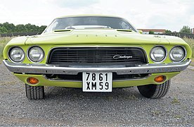 1972–74 Dodge Challenger, front