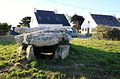 Le dolmen de Kerguéran.