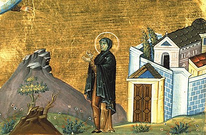 St. Domnica of Constantinople (Menologion of Basil II, 10th century)