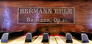 Hermann Eule Orgelbau Bautzen: Geschichte, Konzert- und Kirchenorgeln, Werke (Auswahl)