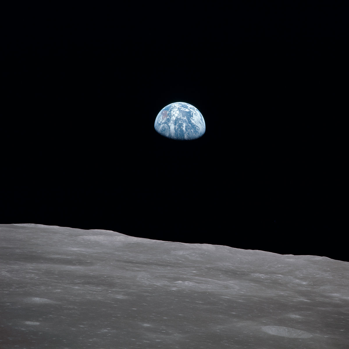 view of earth from moon nasa