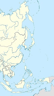 Location map East Asia