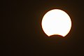 Eclipse solar del 21 de agosto de 2017 desde el Pico Sacro.
