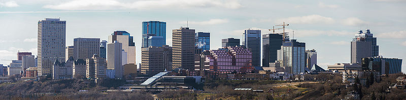 File:Edmonton Skyline April 2016.jpg