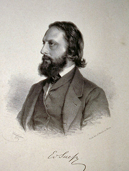 Geologist Eduard Suess in 1869