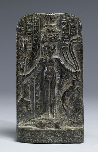 File:Egyptian - Horus-Stele - Walters 22332.jpg