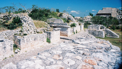 Structure II and west side of 'The Acropolis'