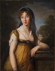 Elisabeth Vigée-Lebrun - Portret van een vrouw (1803) .jpg