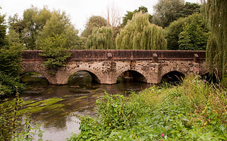 River Wey River in southern England