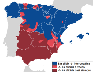 Elisión de la -d- en el español de Europa.