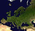 Европа из космоса