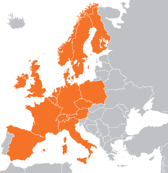 *** Zalando *** 544px-European_countries_in_which_Zalando_operates.svg