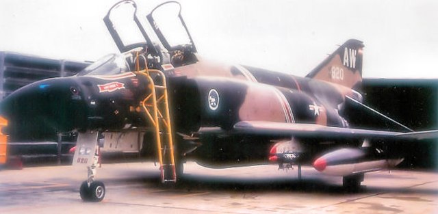 McDonnell F-4D-33-MC Phantom Serial 66-8820 of the 389th Tactical Fighter Squadron.