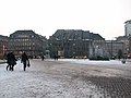 FNAC Strasbourg et Place Kléber sous la neige.JPG