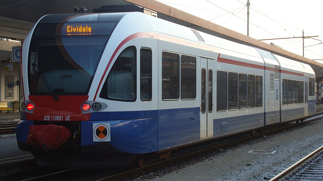 Bahnstrecke Udine–Cividale