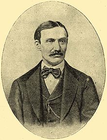 Prominent newspaper editor and journalist Miksa (Maxmilian) Falk returned to Hungary from Vienna following the emancipation in 1867. He was a national-level politician from 1875 to 1905. Falk Miksa.JPG