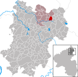 Läget för Fehl-Ritzhausen i Westerwaldkreis