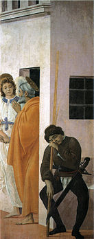 Filippino lippi, frigjøring av Saint Peter, brancacci kapell, 1482-85.jpg