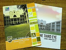 First and Second issue of The Third Eye which were published in the years 2013 and 2014. First and Second issue of The Third Eye.JPG