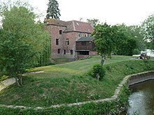 Picture of Fladbury Mill shown from Mill Bank