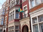 Flag of Guyana London.JPG