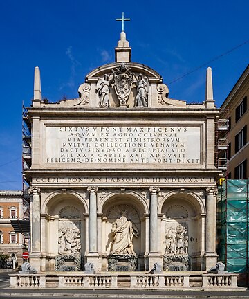 Fuente del Acqua Felice