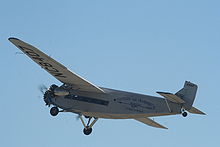 2005. Ford Trimotor exploité par l'Experimental Aircraft Association.