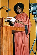 Angie Brooks, first African female President of the United Nations General Assembly.