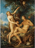 Adam in Eva, Francois Lemoyne, 1730-ta