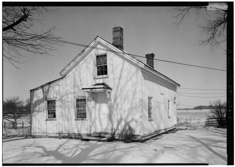 File:GENERAL VIEW - Daniels House, Outbuilding, State Route 1, Milton, Wayne County, IN HABS IND,89-MILT.V,2A-1.tif